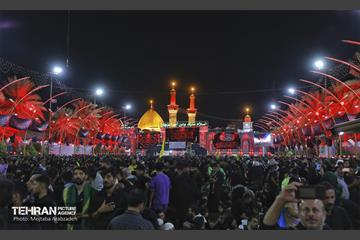 حال و هوای بین الحرمین در شب اربعین حسینی 3