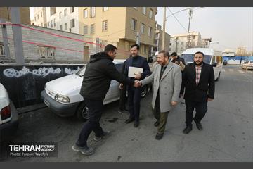 بازدید عضو شورای اسلامی شهر تهران از منطقه ۵