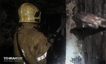 آتش‌سوزی در بیمارستان گاندی تهران 23