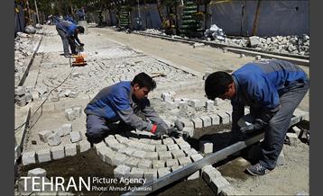 خیابان سی تیر، سنگ فرش می شود  22