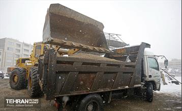 عملیات برف‌روبی در منطقه 5 2