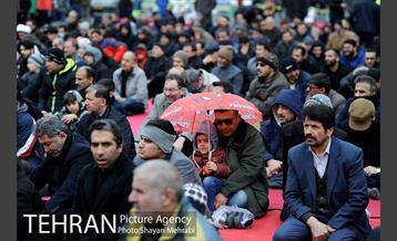 عزاداری شهادت حضرت زهرا(س) در میدان فاطمی  1