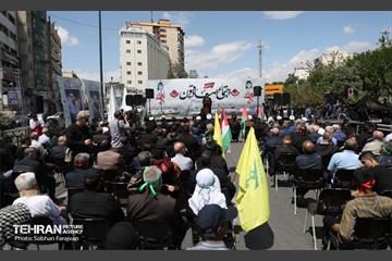 اجتماع صادقیون در میدان صادقیه تهران 42
