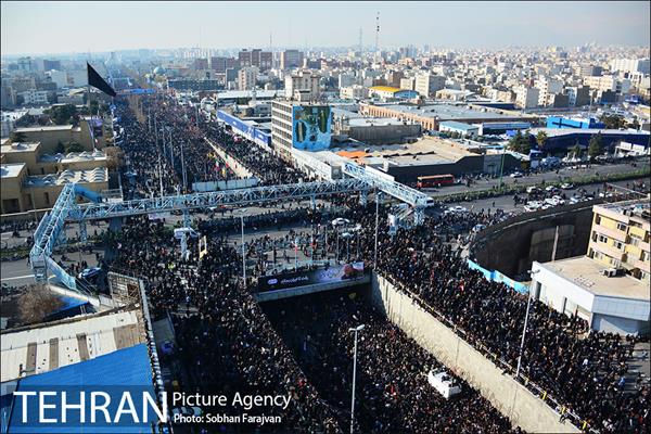 آیین تشییع «سردار قاسم سلیمانی» -3 55