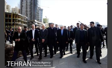 آیین بهره برداری از ۵۵ پروژه مدیریت شهری در منطقه ۲۲ تهران 6