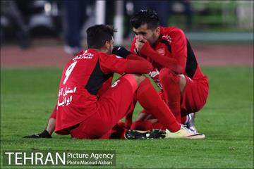 دیدار تیم های فوتبال پرسپولیس و سایپا
