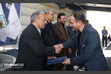 افتتاح دوربرگردان غیرهمسطح بزرگراه شهید همدانی 8