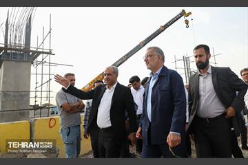 بازدید شهردار تهران از پروژهای عمرانی 14