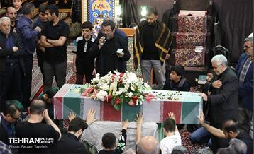 مراسم احیا شب ۲۳ ماه رمضان و تشییع شهید گمنام در حسینیه یرکی های مقیم تهران 23