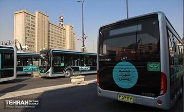 به وقت خدمت؛ ایستگاه شارژ اتوبوس برقی «قورخانه» 16