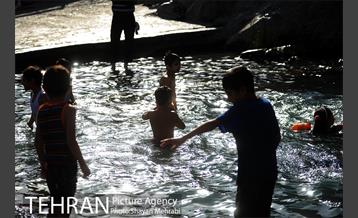 تابستان گرم  در چشمه علی 39