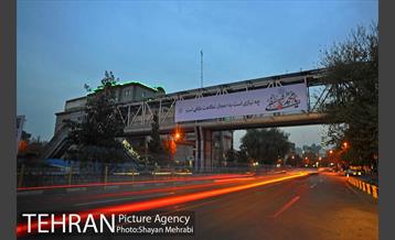 آذین بندی خیابان های تهران به مناسب ولادت حضرت محمد(ص) 9