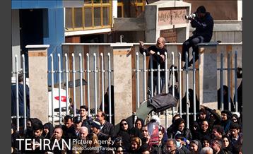 تشییع شهدای آتش نشان با حضور مردم - 3 22