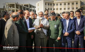 آیین کلنگ‌زنی و احداث واحدهای آپارتمانی در منطقه ۲۱