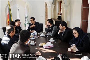دیدار دبیر کل سازمان شهرهای هوشمند با معاون امور بین الملل شهرداری تهران 13