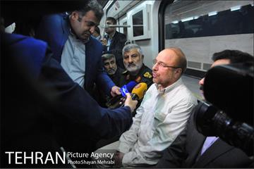 افتتاح خط ۷ مترو تهران با حضور دکتر قالیباف 19