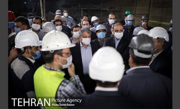 بازدید محسن هاشمی از خط 10 مترو 17