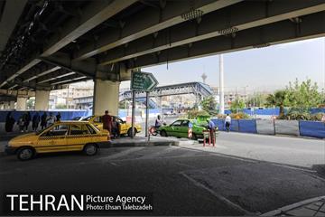 عملیات جمع آوری پل گیشا و احداث زیرگذر 23