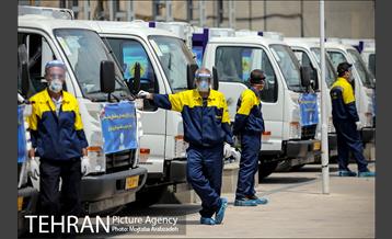 رونمایی از ناوگان حمل پسماندهای بیمارستانی 8