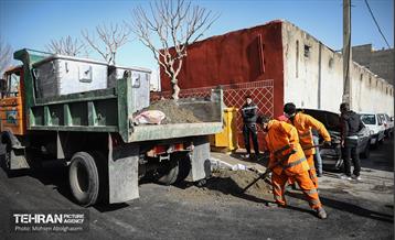 مراحل پایانی ساخت 10 بازار تره‌بار در تهران 38