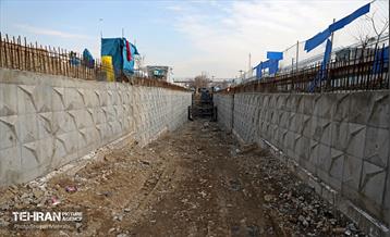 احداث زیرگذر سواره راه آهن تهران-اهواز