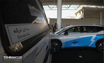آغاز به کار تاکسی‌های برقی شاسی بلند در تهران 33