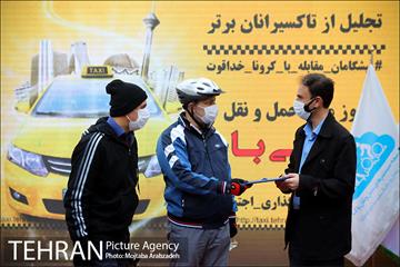 مراسم تقدیر از رانندگان برگزیده تاکسیرانی 12