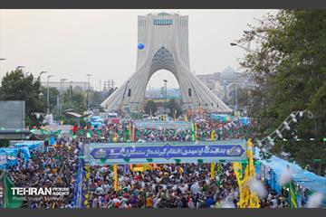 مهمانی ۱۰ کیلومتری عید غدیر در تهران 51