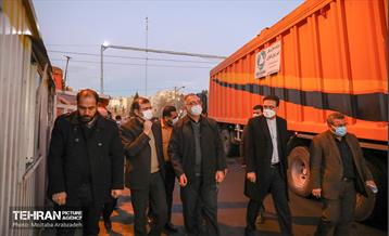 بازدید شهردار تهران از منطقه 2