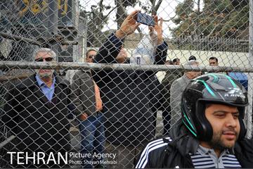 بازگشایی خیابان جمهوری پس از حادثه پلاسکو 1