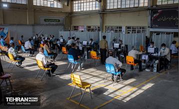 واکسیناسیون رانندگان شرکت واحد اتوبوسرانی 11