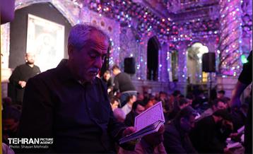 احیای شب بیست‌ویکم ماه رمضان امامزاده پنج تن لویزان 53