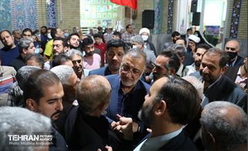 جلسه نظارت ستادی و دیدار مردی شهردار تهران در منطقه 13