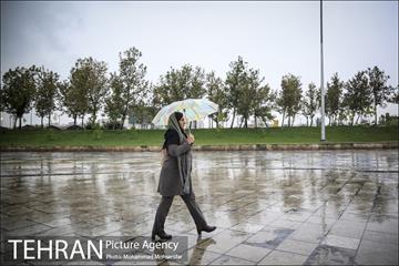 بارش باران پاییزی در تهران 30