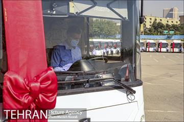 آیین بهره برداری از اتوبوس ها و مینی بوس 25