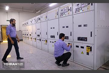 بهره‌برداری از پست برق مستقل خط ۶ مترو 31