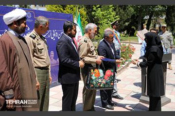 رونمایی از ۸ سردیس شهدای ارتش جمهوری اسلامی ایران 30