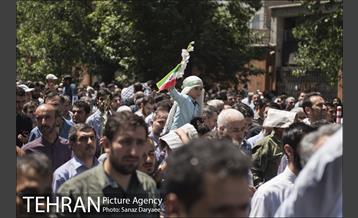 تشییع شهدای حادثه تروریستی تهران 3