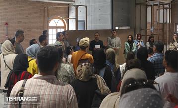 بازدید معماران از مجموعه تاریخی اتحادیه و پروژه بازآفرینی ساختمان بلدیه 6