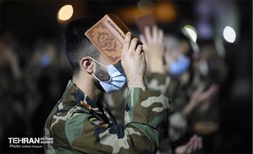 مراسم احیای شب بیست و سوم در دانشگاه افسری امام علی(ع) 41