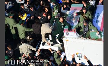 آیین تشییع «سردار قاسم سلیمانی» -3 54