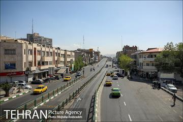 وضعیت ترافیکی خیابان های تهران پس از تعطیلات نوروز 1400