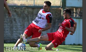 تمرین تیم فوتبال پرسپولیس