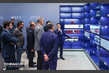 آیین رونمایی و تحویل 110 دستگاه اتوبوس جدید برقی پایتخت در کشور چین 28