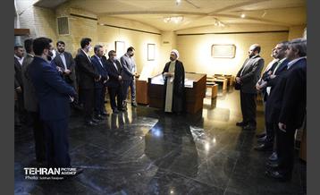 بازدید شورای شهرداران و رییس سازمان حراست از موزه قرآن 4