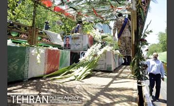 تشییع پیکر شهدای حادثه تروریستی تهران 5