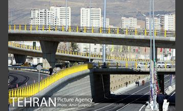 آیین بهره برداری تقاطع غیرهمسطح بزرگراه شهید حکیم با بلوار المپیک 23