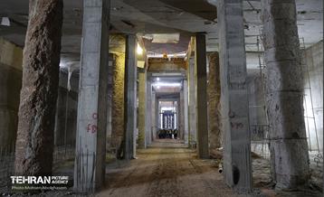 بازدید دانشجویان از پروژه ایستگاه مترو تختی 4