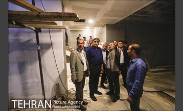 بازدید شهردار تهران از پروژه مرمت خانه اتحادیه در لاله زار 23
