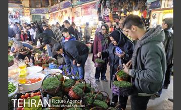 خرید شب عید، بازار تجریش 5